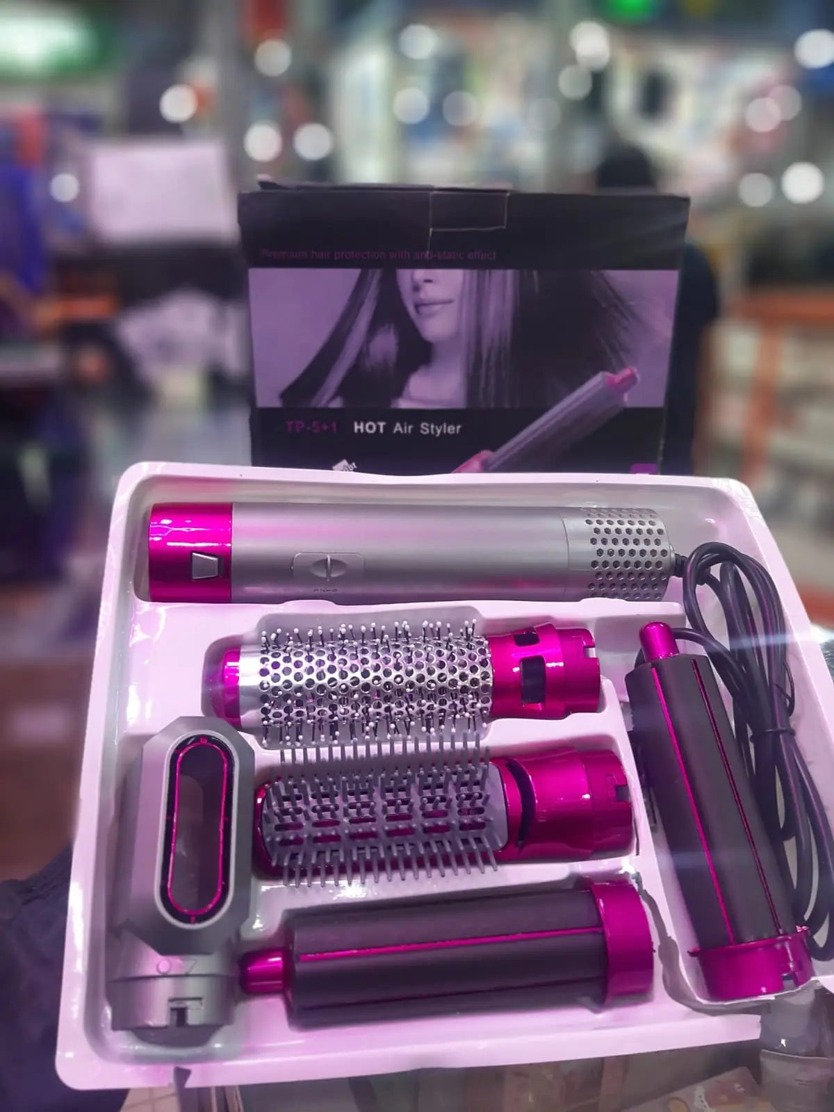 Cepillo Secador 5 en 1: Belleza, volumen y suavidad en una sola pasada ✨