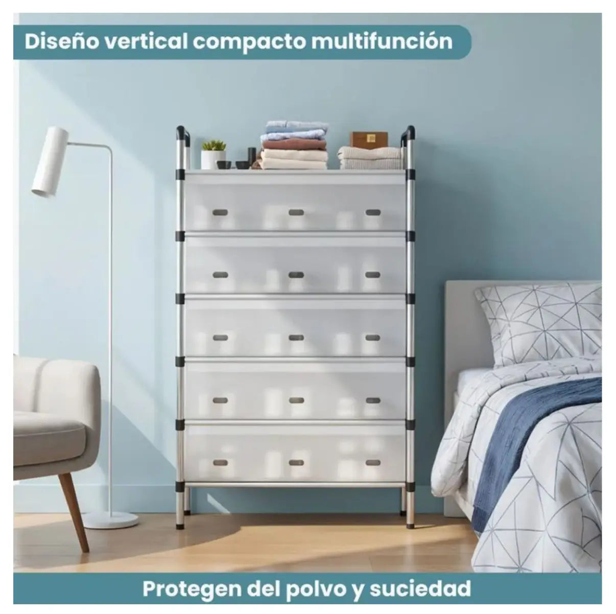 Zapatero Acrílico Pro: Protege, Ordena y Luce tus Zapatos 🔒✨